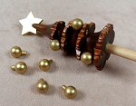 Tree & Gold Ornaments<br>Nat Ulbricht Nutcraker